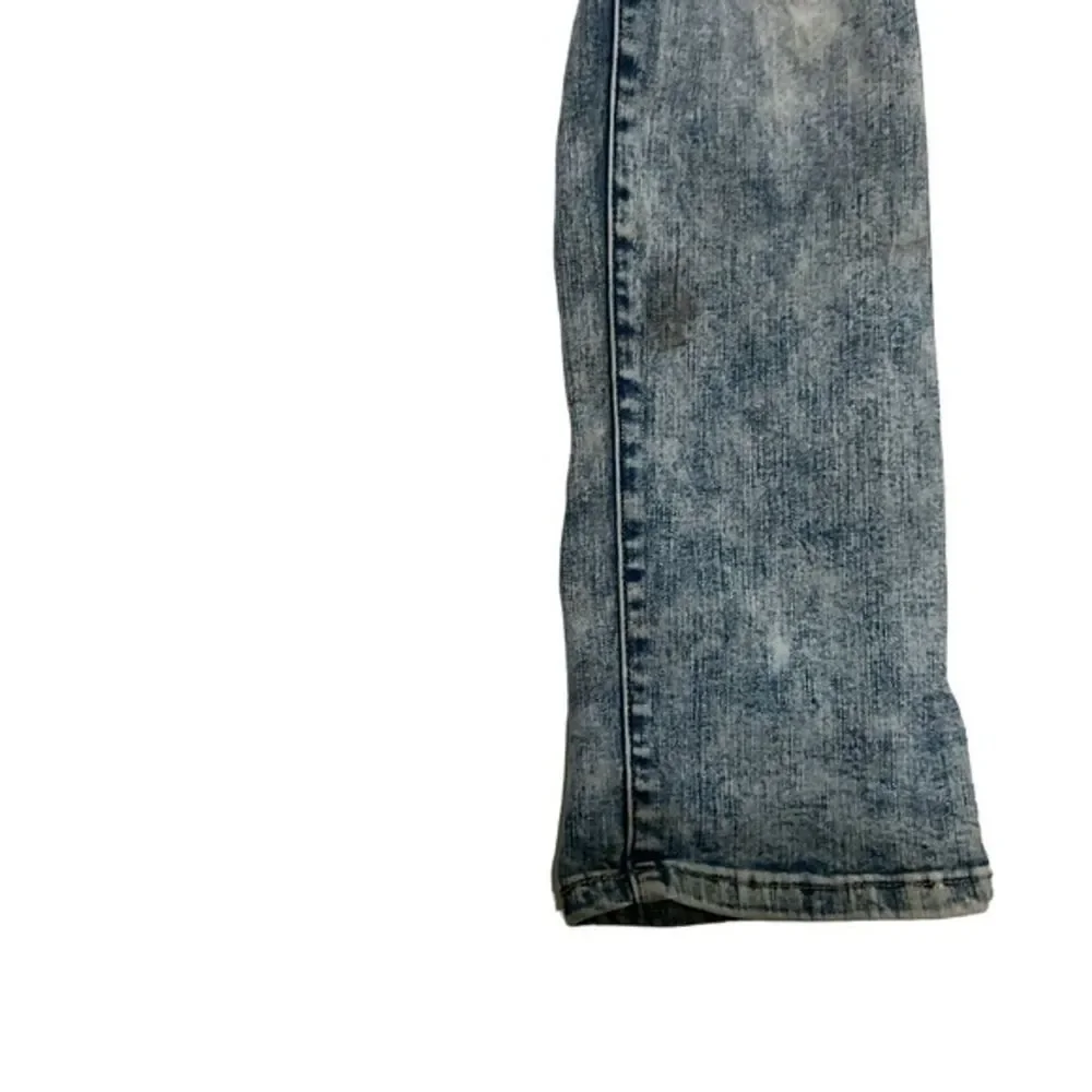 CJ BLACK  Skinny Flex Jeans Distressed  Mens Denim Blue  38 X 30  (Tag 38x32)
